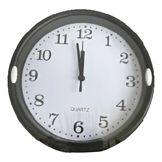 RelĂłgio De Parede Quartz Preto E Branco Para Sala E Cozinha RelĂłgio De Parede Quartz Preto E Branco Para Sala E Cozinha