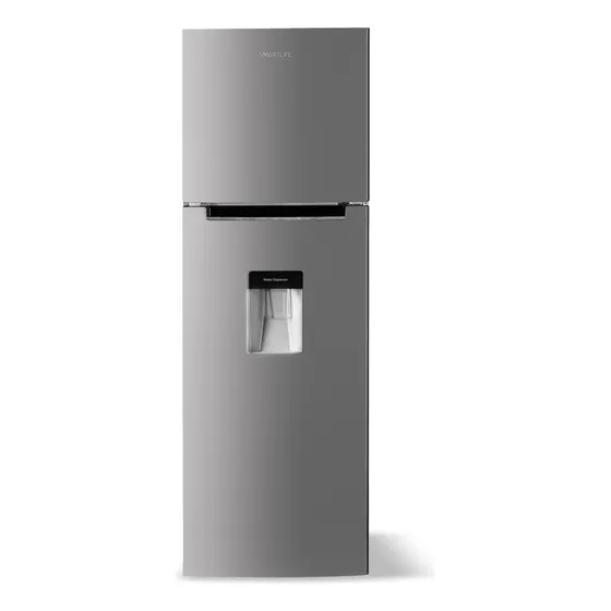 Heladera Smartlife Frio Seco C/dispenser Y Freezer 249l Inox Inox