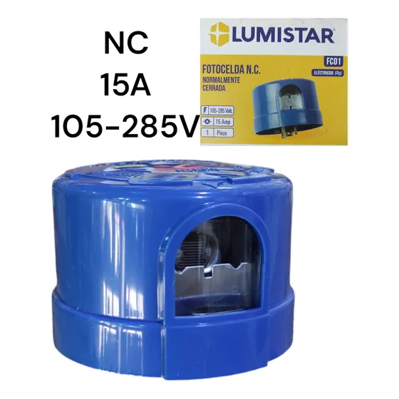 Fotocelda Sin Base 105-285v 15a Normalmente Abierta Lumistar