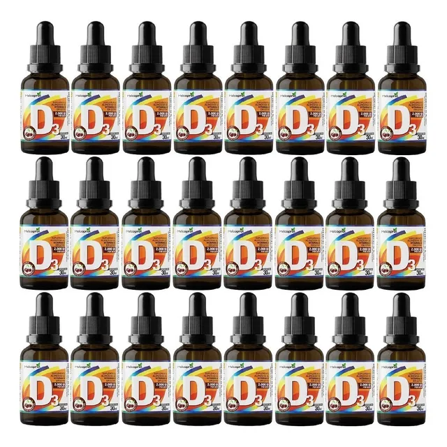 Vitamina D3 Super Concentrada 20x 30ml (600) 2000ui P/ Gota 