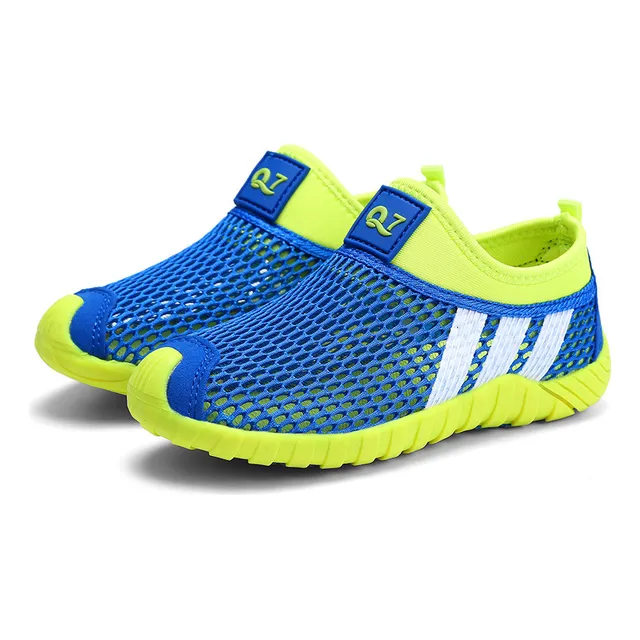 Zapatillas De Correr De Malla De Verano Para Niños Mecha Was