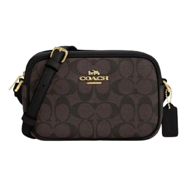 Bolsas Mini Jaime Camera Coach Cq874 Cafe Diseño De La Tela Floreado