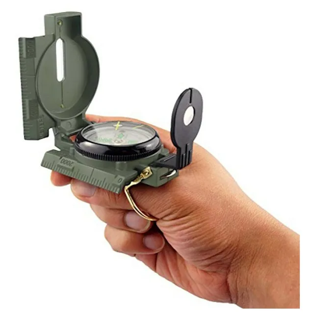 Brujula Polivalente Uso Militar Supervivencia Camping Oferta