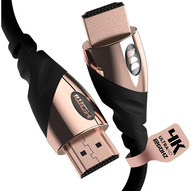 Monster 8ft Hdmi Cable Electrónico 4k Ultra Hd Con Ethern...