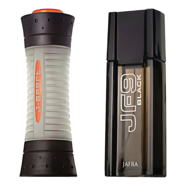 Jafra Set De Perfumes Jf9 Black + J-sport Original 100ml