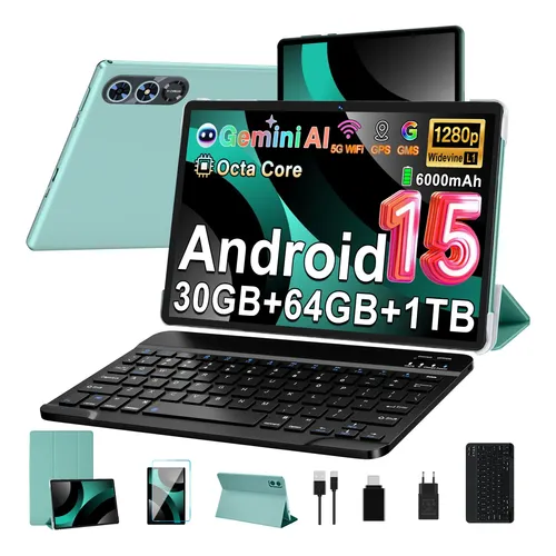 Tablet Android 15 Com Gemini Ai Tablet 10 Polegadas 30gb Ram+64gb