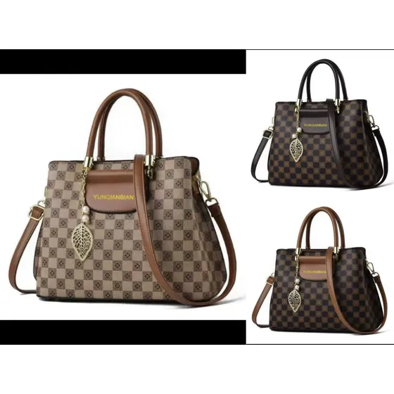 Cartera De Dama En Semi Cuero