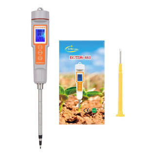 Testador De Solo 3 Em 1 Multifunções Ec/tds/temperatura Testador De Solo 3 Em 1 Multifunções Ec/tds/temperatura