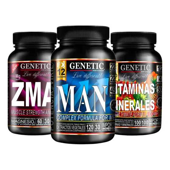 Aumenta Libido Potencia Sex Vigor Man Vitaminas Zma Genetic