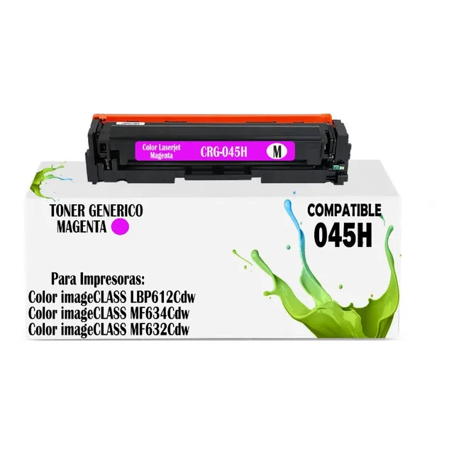 Tóner Genérico 045h Magenta Para Mf634cdw/lbp613cdw