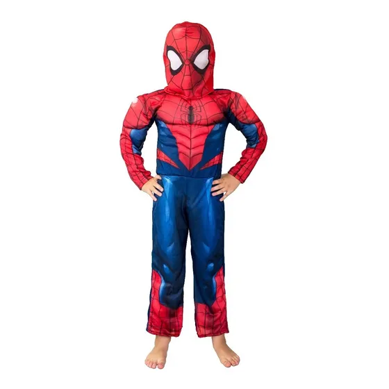 Spiderman Disfraz Hombre Araña Musculos Newtoys Original Edu