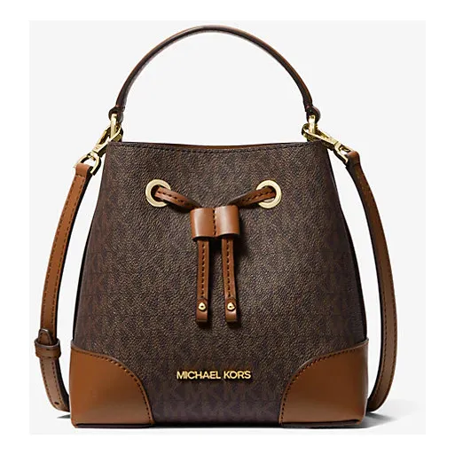 Original Bolsa Michael Kors Mercer Small Logo Bucket