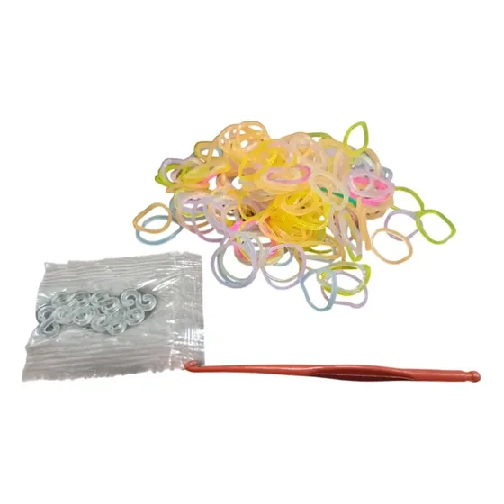 Premium Import Gomitas Para Pulseras X12 Pack 3600 Unid.