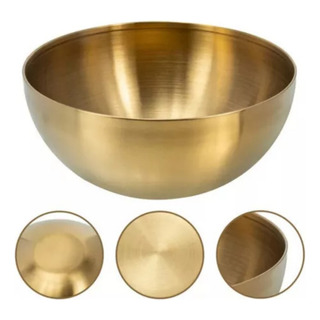 Tigela Multiuso Aço Inox Saladeira Tigela Multiuso Aço Inox Saladeira