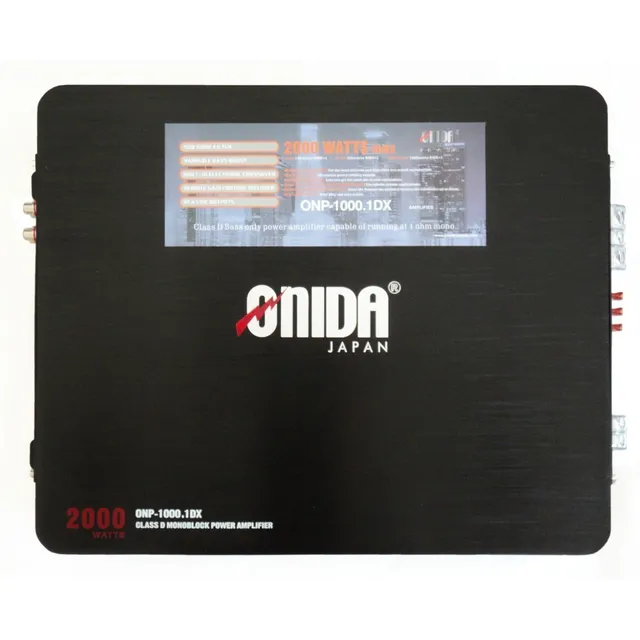 Amplificador Planta Monoblock 2000w 1000rms Solo Para Bajos