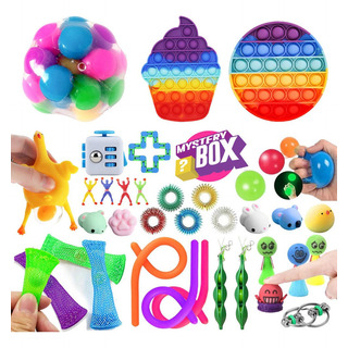 38 Piezas De Fidget Toys Desestrés, Pop It Funny Chicken 38 Piezas De Fidget Toys Desestrés, Pop It Funny Chicken