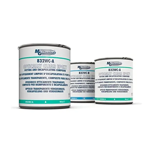 Chemicals Epoxy Transparente Agua Moldeo Encapsulador Kit 2