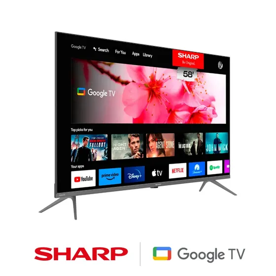 Smart Tv Sharp 58 4k Ultra Hd 4t-c58gl4060l