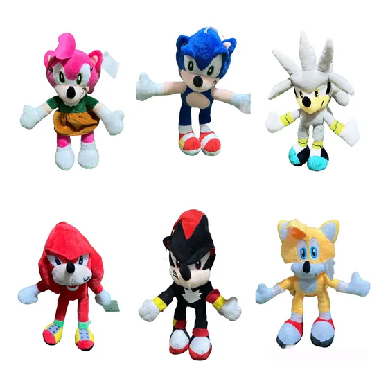 Peluche Sonic Importado Avatar Azul 28cm