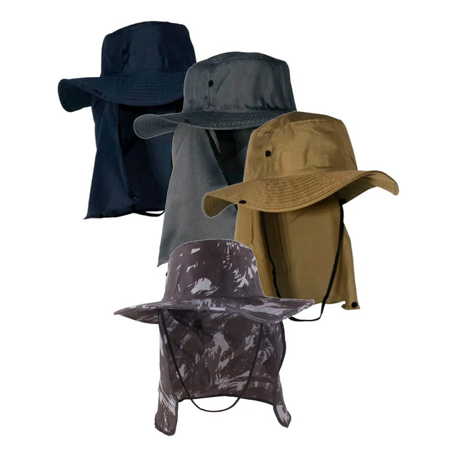 Kit 3Uni. Chapéu Pescador