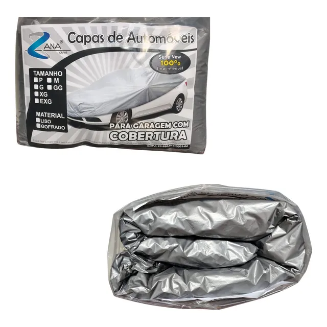 Funda Para Cubrir Coche Talla S/sin Forro Zana