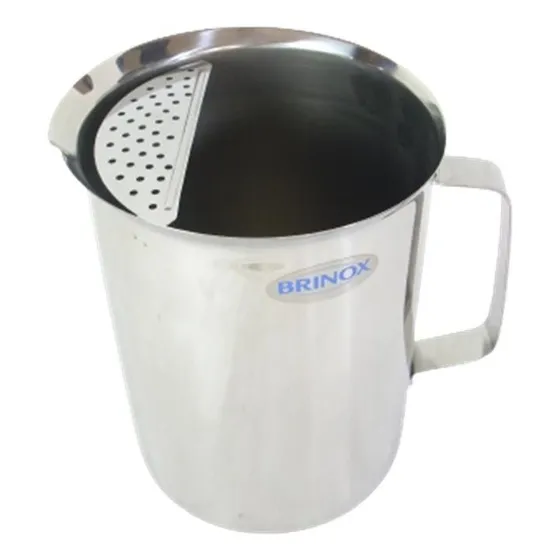 Jarra De Agua Acero Inoxidable Brinox 3 Litros Cocina Ksa