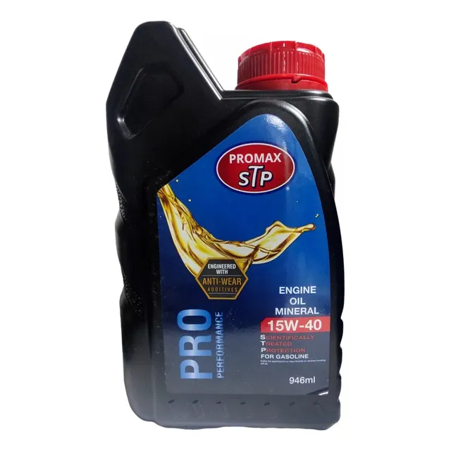 Aceite Motor 15w40 Mineral Stp Promax 946 Ml