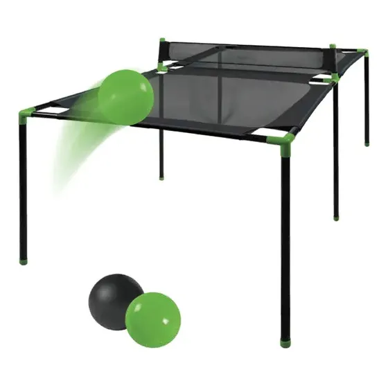 Set Mesa Ping Pong Portatil Tenis De Mano Interior Exterior