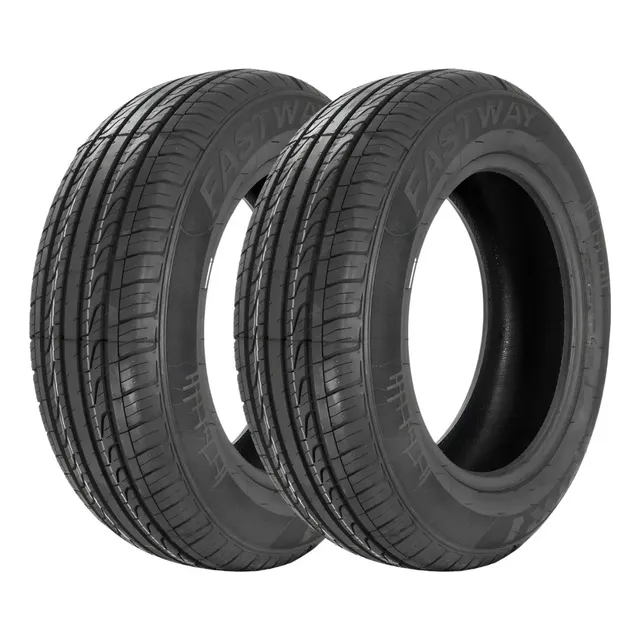 Kit 2x Pneu 195/65r15 Fastway P6 Xbri 91v Aro 15