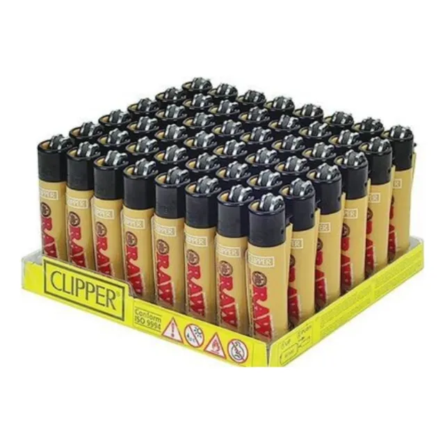Encendedores Clipper Raw Classic Clipper 48 Piezas