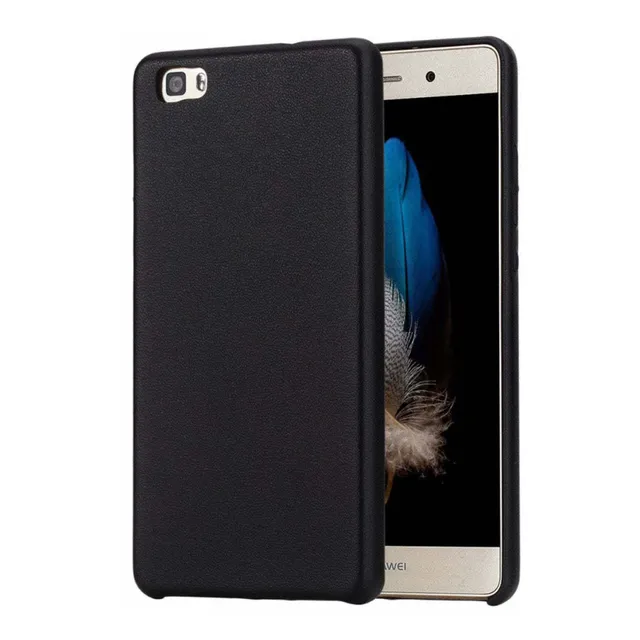 Case Rock Touch Series Para Huawei P8 Lite - Cuero Vegano