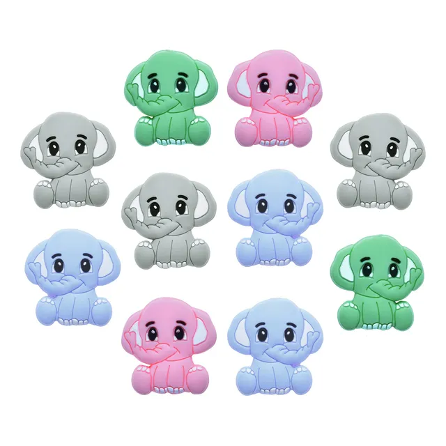 10 Cuenta Silicona Animal S Para Hacer Joya Pulsera Cadena
