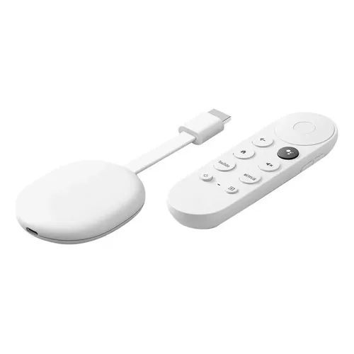 Google Chromecast with Google TV 4ª geração Com comando de voz
