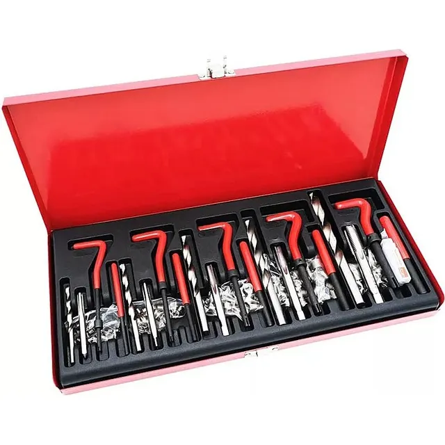 Kit Reparación De Roscas Helicoil Medidas M5 M6 M8 M10 M12