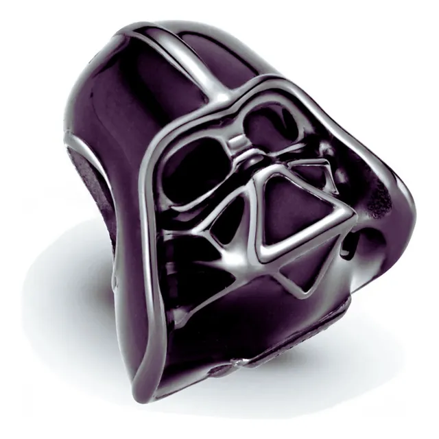 Charm 100% Auténtica Plata 925 Casco Darth Vader Star Wars