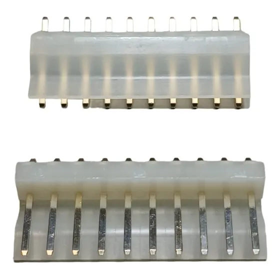 Conector Header Kk 3,96mm Macho 10 Vias 180° Kkzão - 100 Un