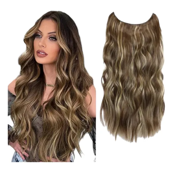 Extension Cabello  De Apariencia Natural Cable Invisible  