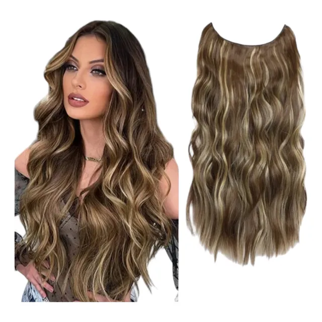 Extension Cabello  De Apariencia Natural Cable Invisible  