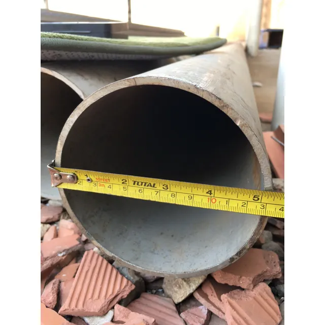 Tubo Redondo Acero Inoxidable 304 De 5 Pulgadas X 6.5 Metros