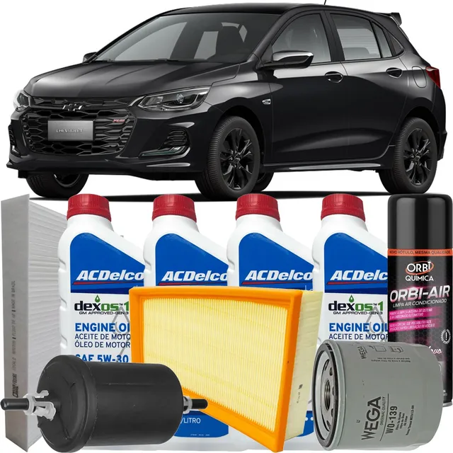 Kit Revisao Completo Gm Onix 1.0 Turbo Plus 2020 2021 2022