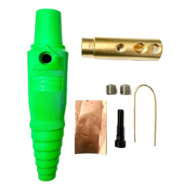 Conector Camlock Hembra Hubbell 250-572n Color Verde