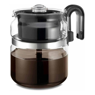 Cafetera Percolador De Vidrio Borosilicato 40 Onzas 8 Tazas Cafetera Percolador De Vidrio Borosilicato 40 Onzas 8 Tazas