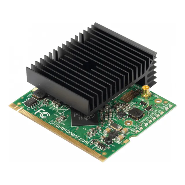 Mikrotik 1-mmcx 29dbm 5ghz A/n125 800mw Ar9220 Minipci 9-led