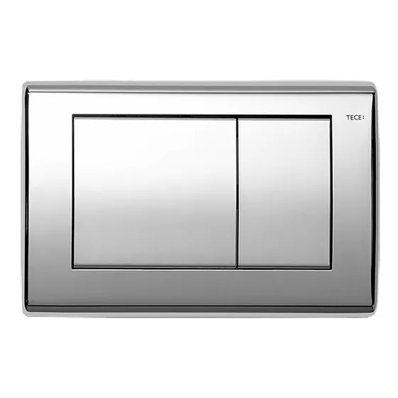 Tece Placa Control Descarga Cromada