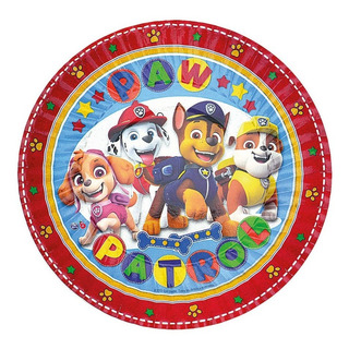 Kit Bolsitas, Platos Y Vasos Cotillón - Paw Patrol Kit Bolsitas, Platos Y Vasos Cotillón - Paw Patrol