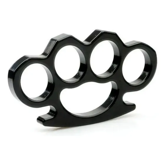 English Punch Personal Defense, acero pesado, 12 cm, negro