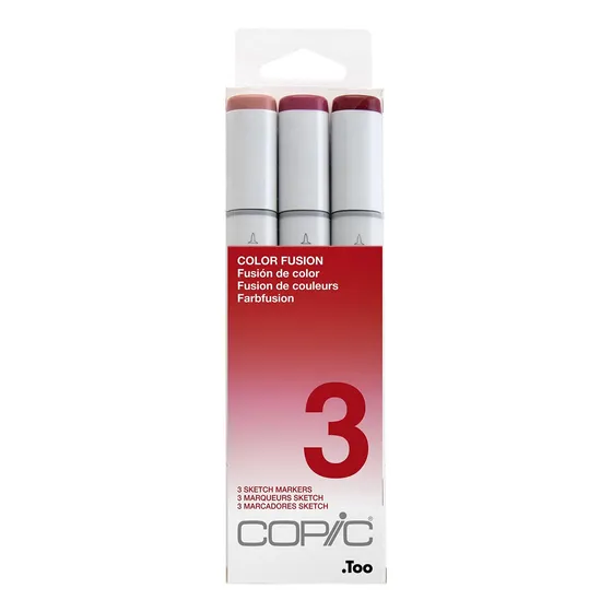 Copic Marker Sketch Marcador Fusion Color Cscf 3