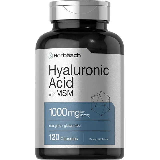 Horbaach Acido Hialuronico Con Msm 1000mg 120 Capsulas