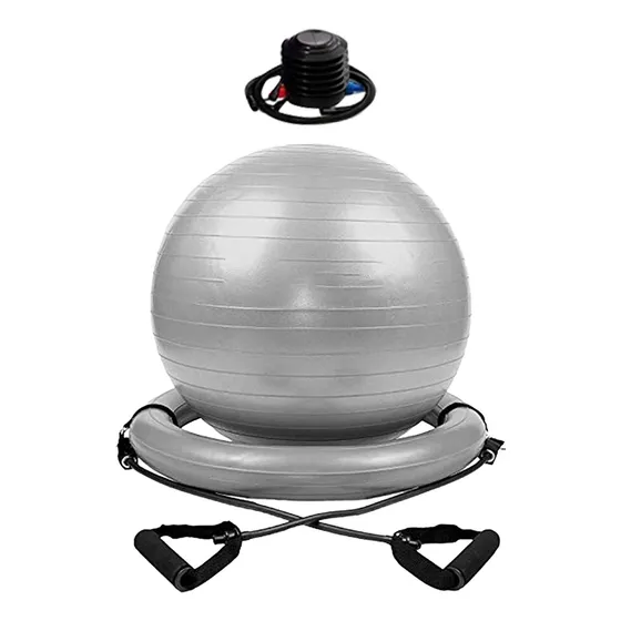De Silla De Pelota De Yoga, Con Base De Anillo Inflable, Pvc