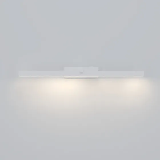 Arandela Espelho Retangular Branca C/ Interruptor 9w Led 3k